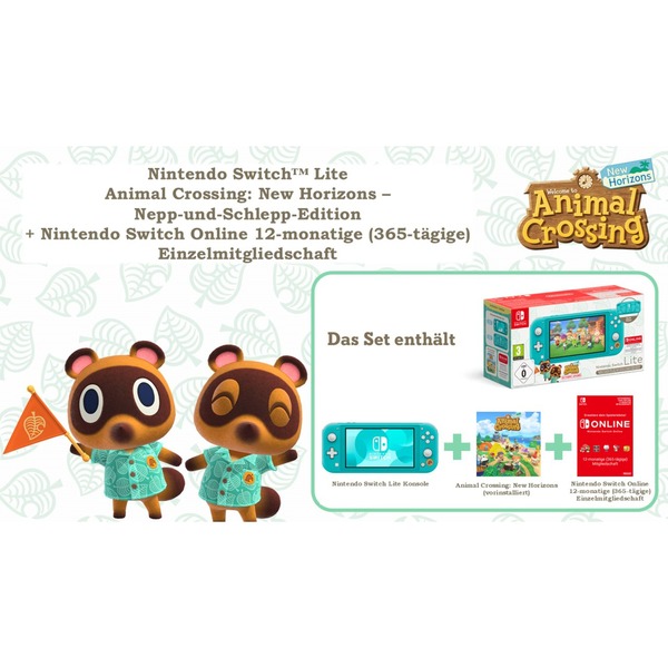 Nintendo Switch Lite - Animal Crossing: New Horizons – Nepp-und-Schlepp-Edition, Spielkonsole – Bild 4